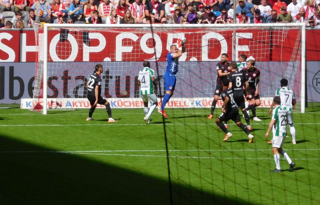 F95 vs Münster: Kastenmeier sicher (Foto: FP)