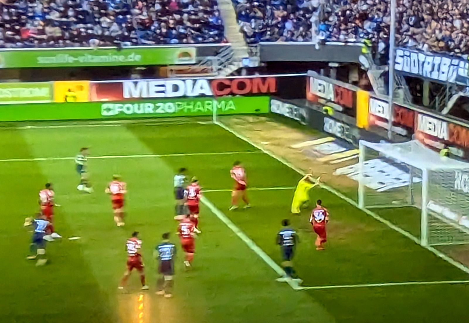 Paderborn vs F95: Kastenmeier fehlerlos (Screenshot Sky)