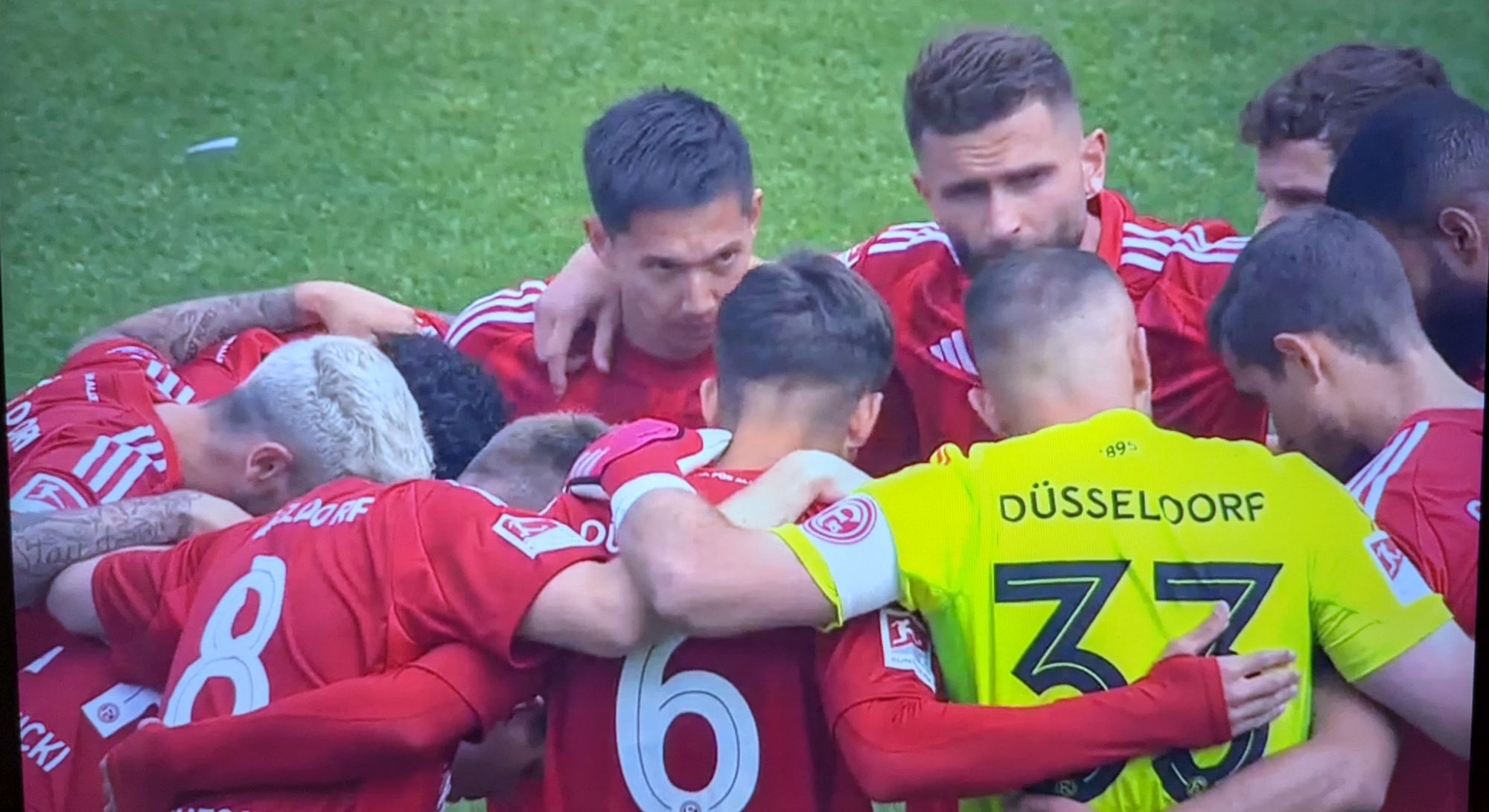 Magdeburg vs F95: Mentales Einschwören (Screenshot Sky)