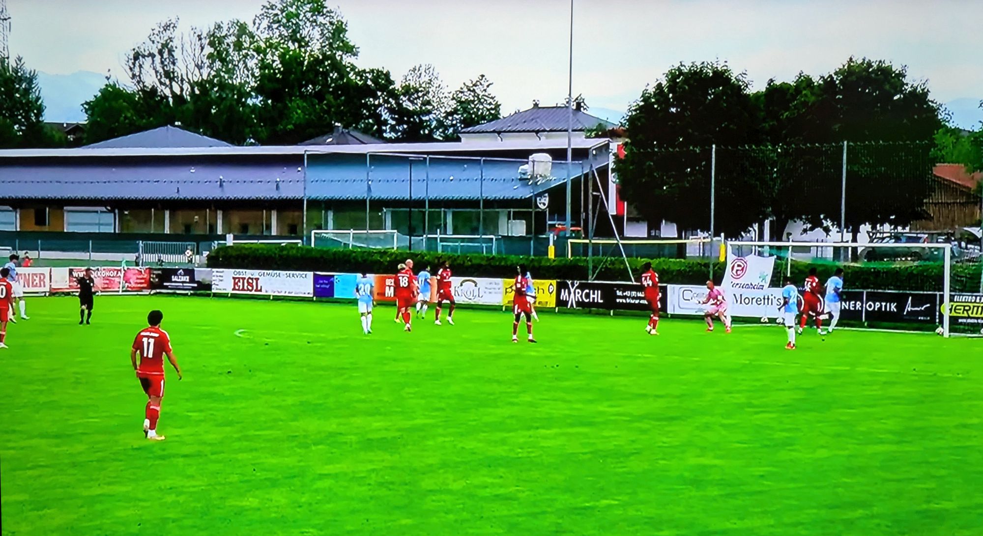F95 vs FC Erdogan: Der Schuss zum 0:1 (Screenshot: f95.tv)