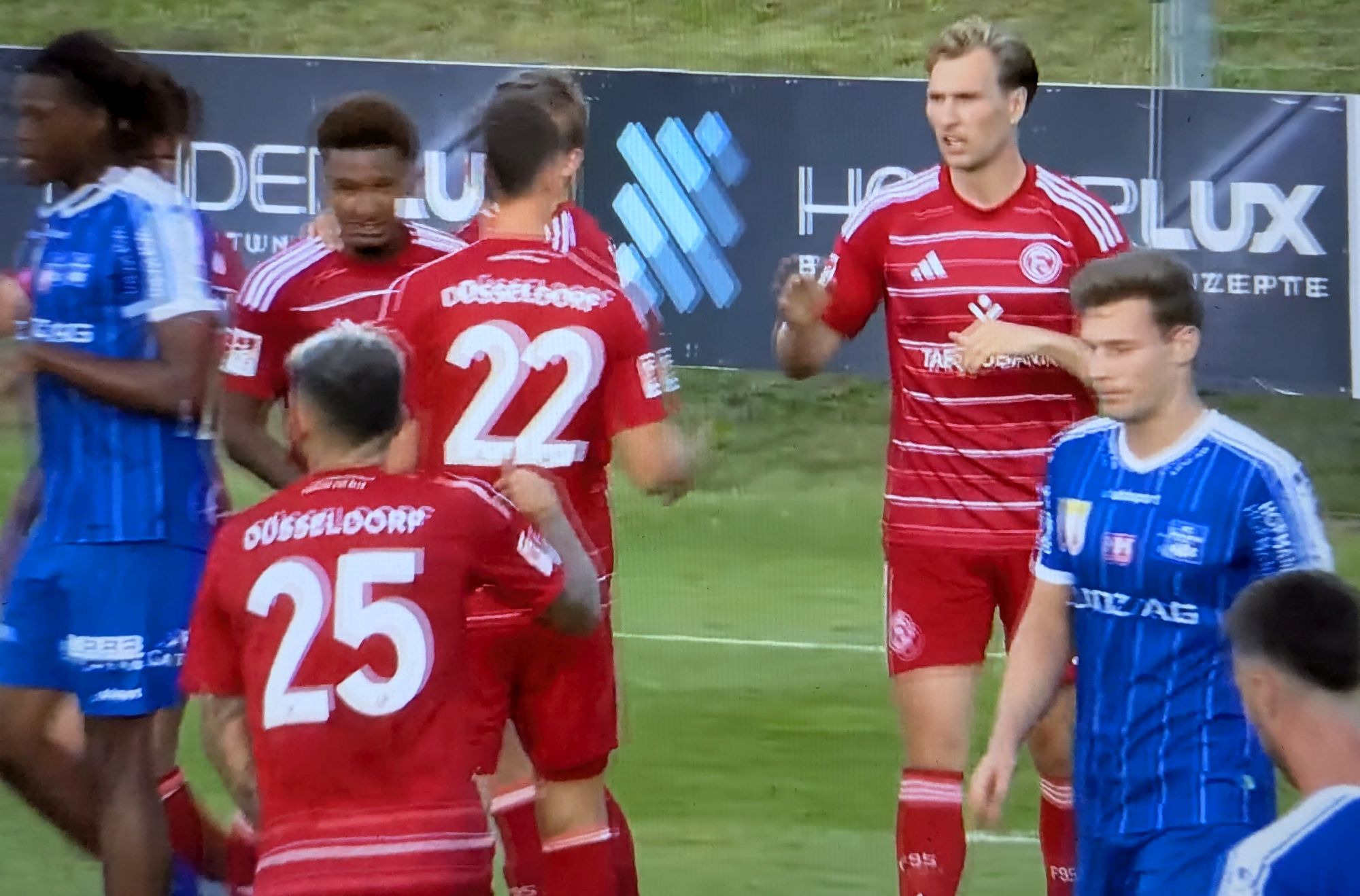 BW Linz vs F95: Vince, der Torschütze (Screenshot f95.tv)