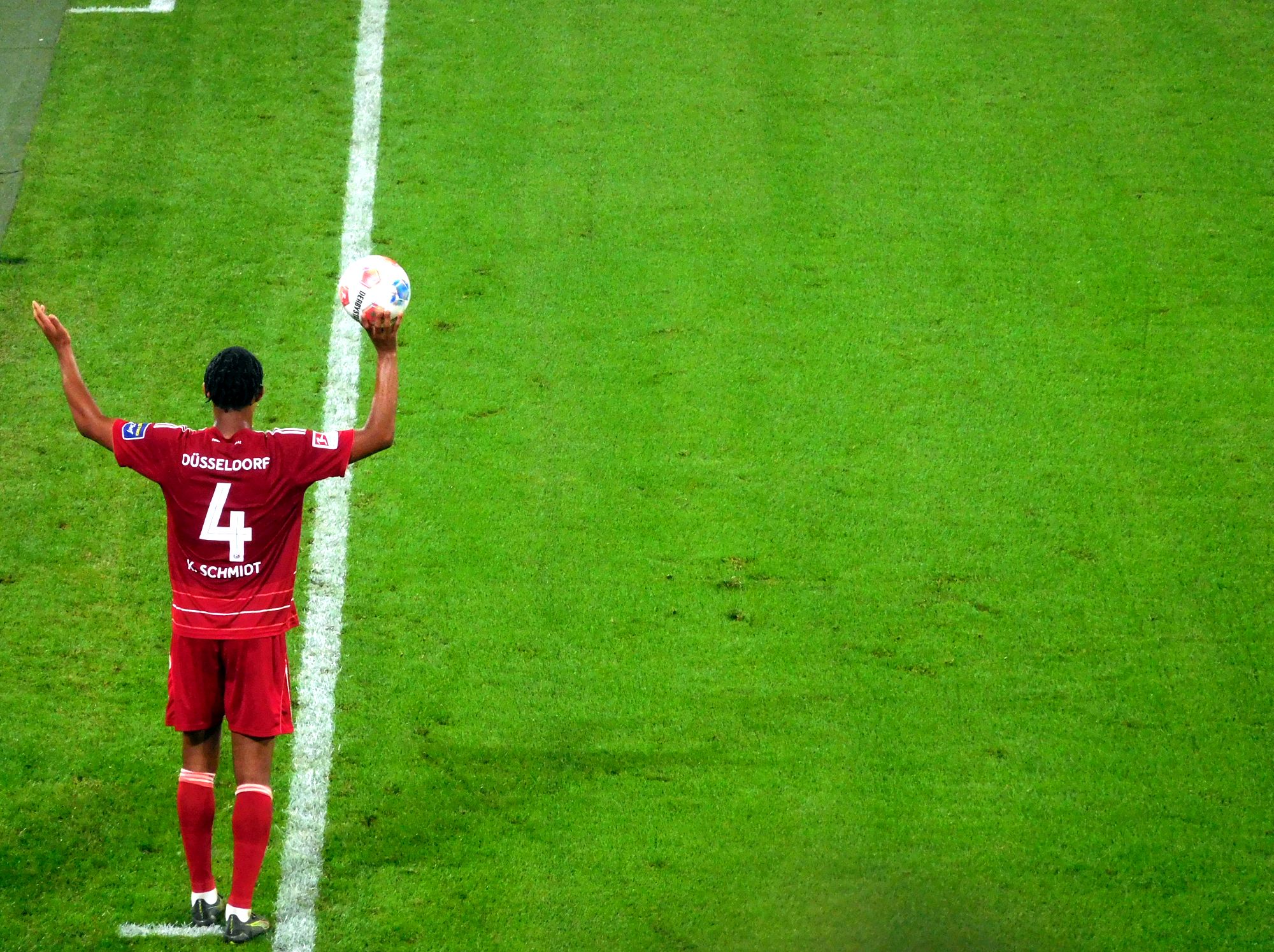 F95 vs KSC: Kenny wirft ein (Foto: FP)