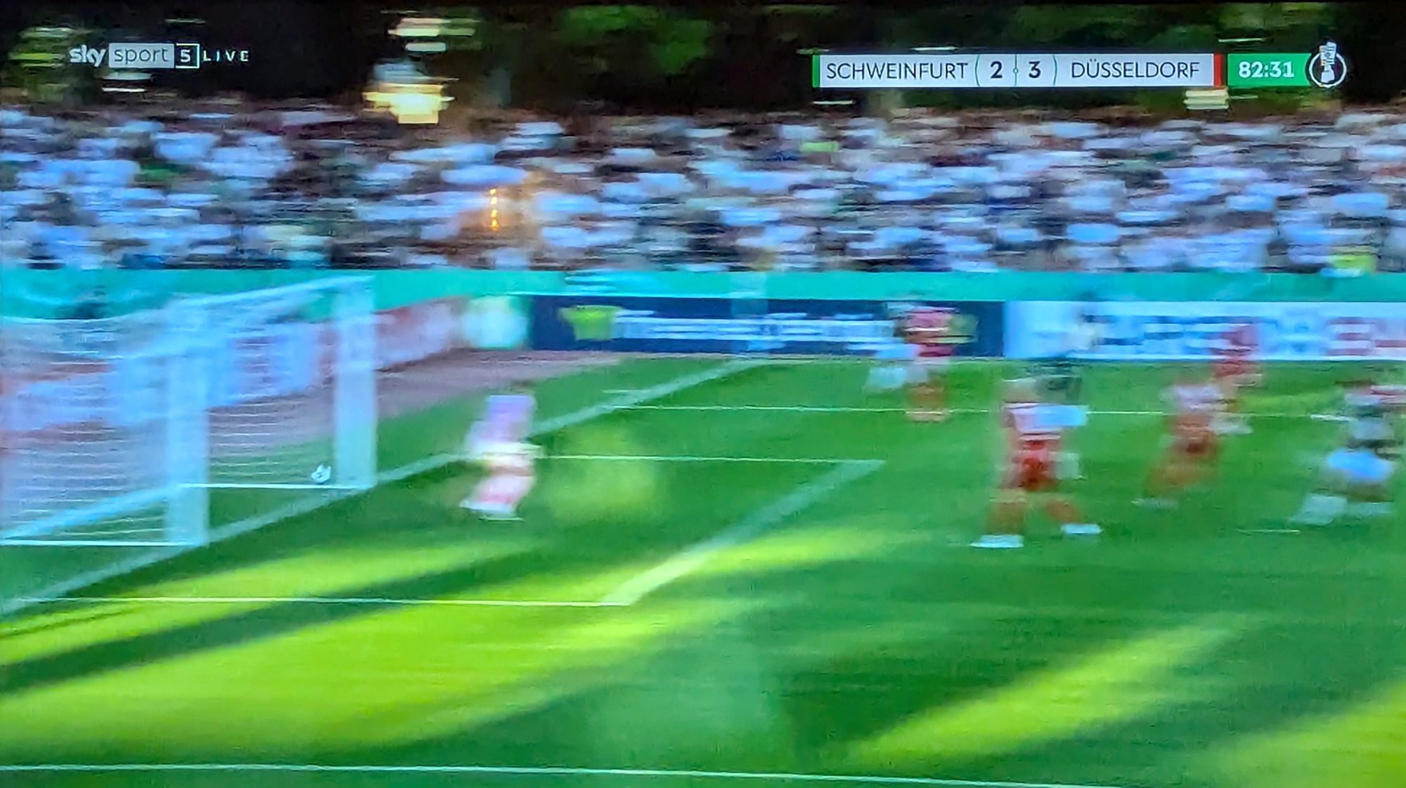 Schweinfurt vs F95: Das 2:3 musste nicht sein (Screenshot Sky)