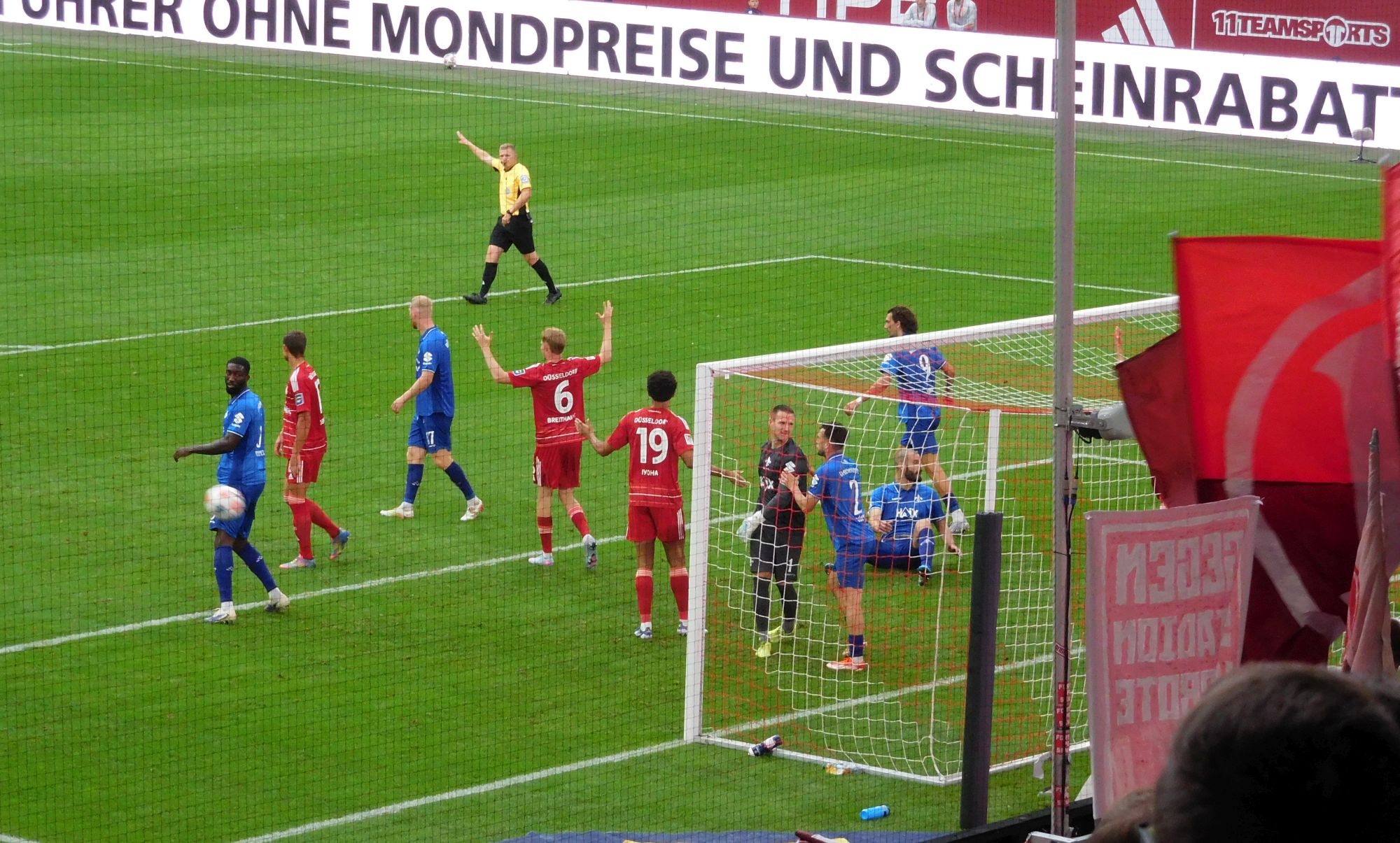 F95 vs Darmstadt: War wieder nix (Foto: FP)