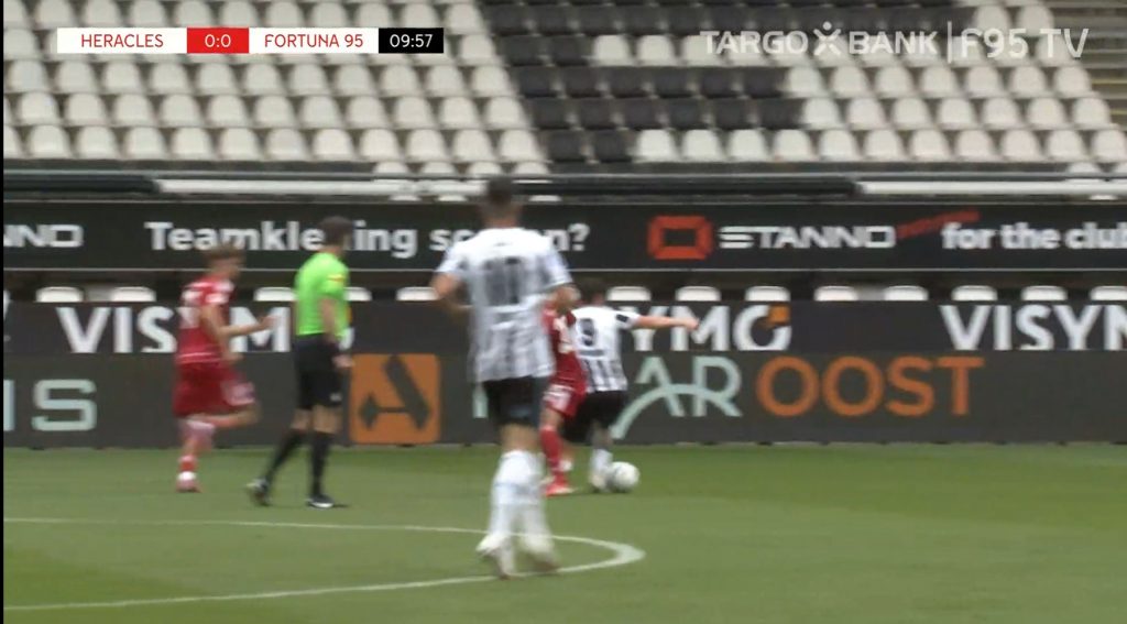 Almelo vs F95: Wieder mal gegen Heracles (Screenshot F95.tv)