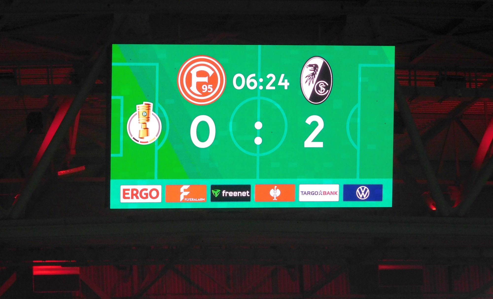 F95 vs SCF: Ohne Worte (Foto: FP)
