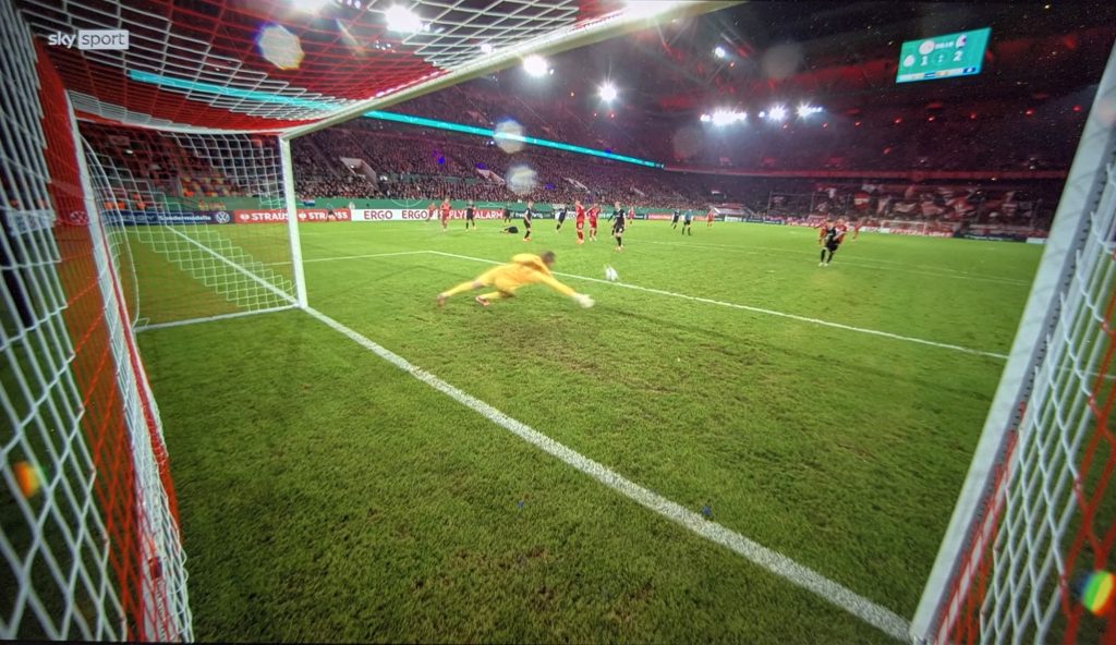 F95 vs SCF: Beinahe der Ausgleich (Foto: FP)