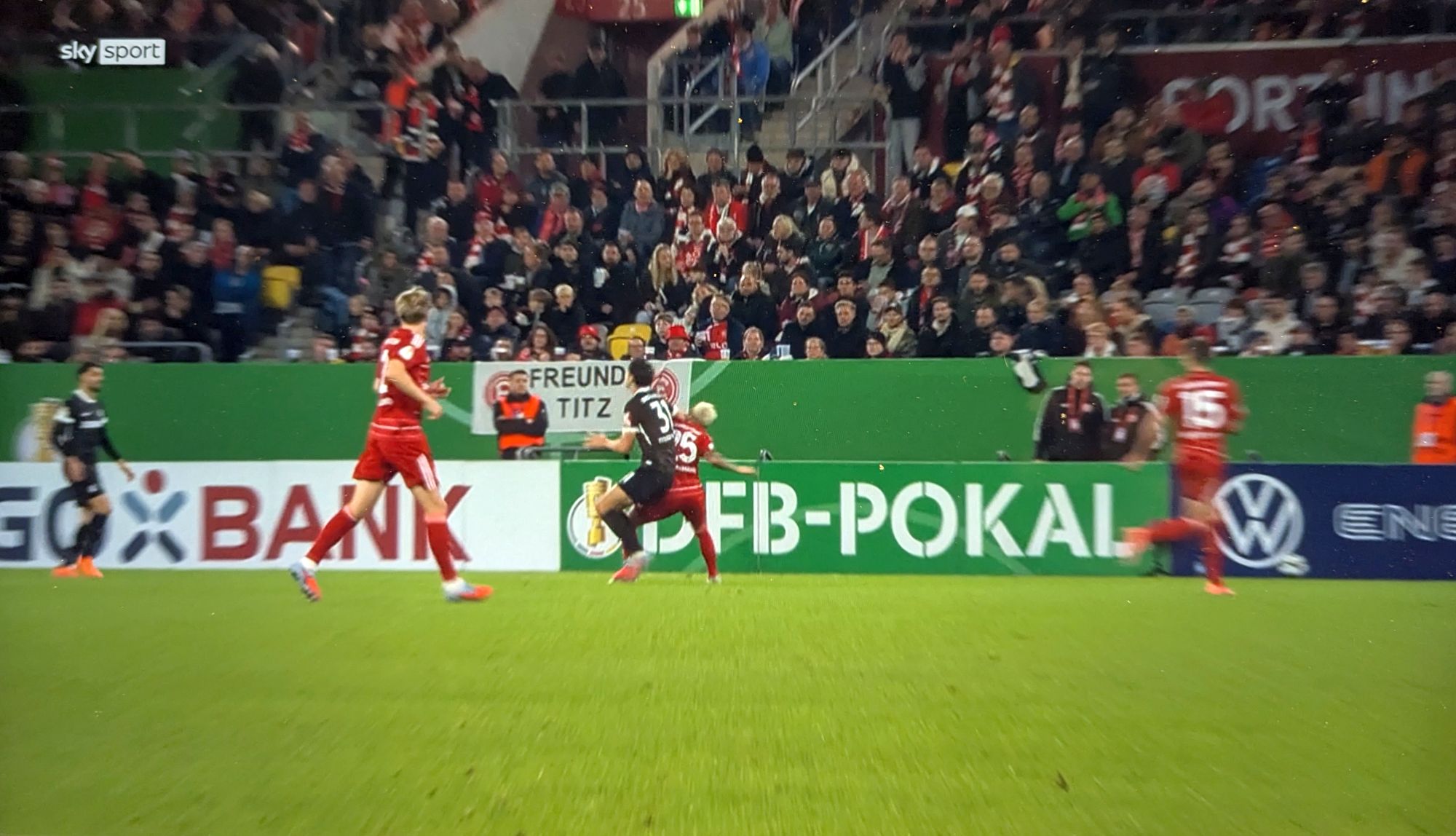 F95 vs SCF: Das schlimme Foul an Zimbo (Foto: FP)