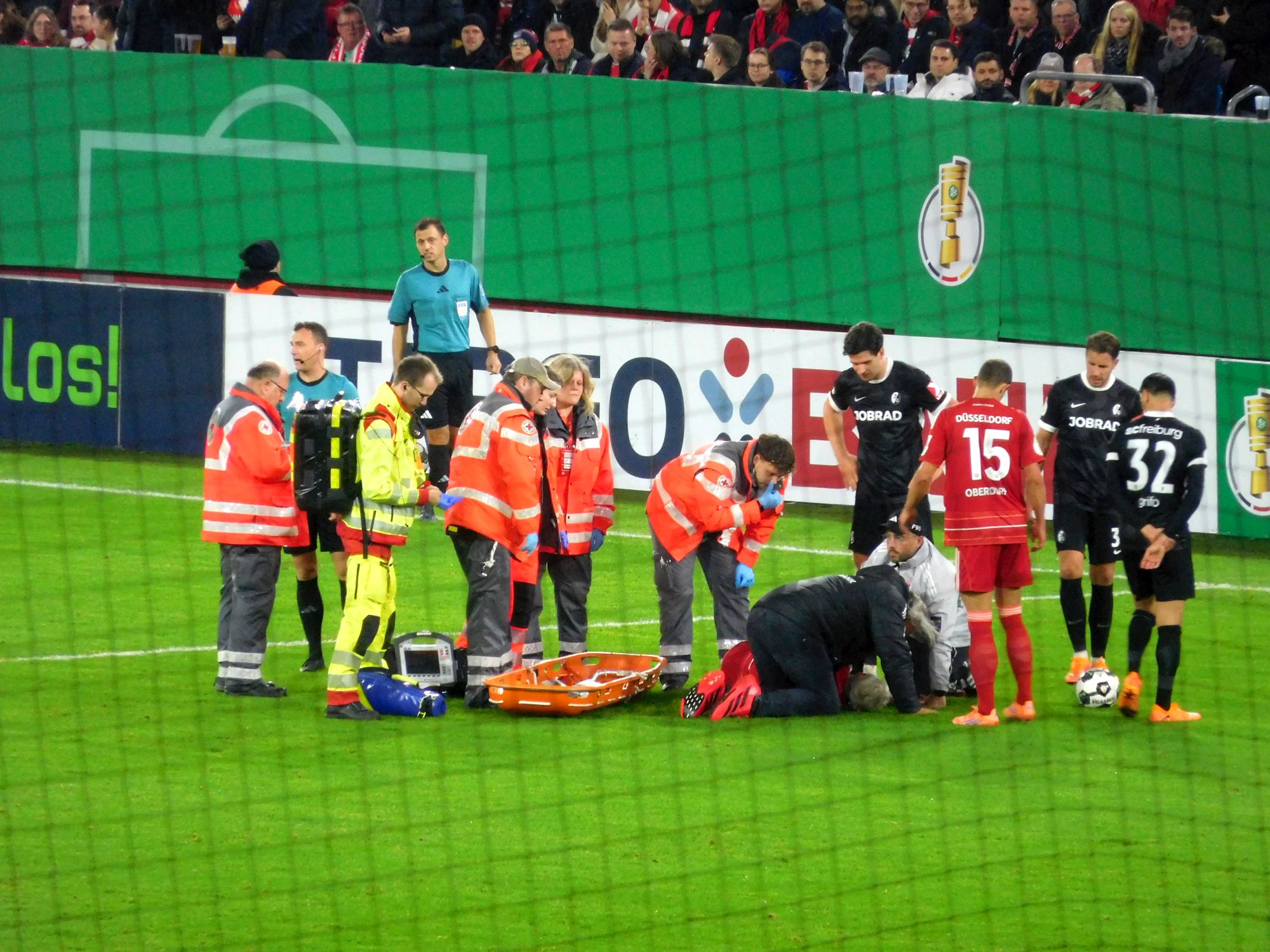 F95 vs SCF: Der arme Zimbo! (Foto: FP)