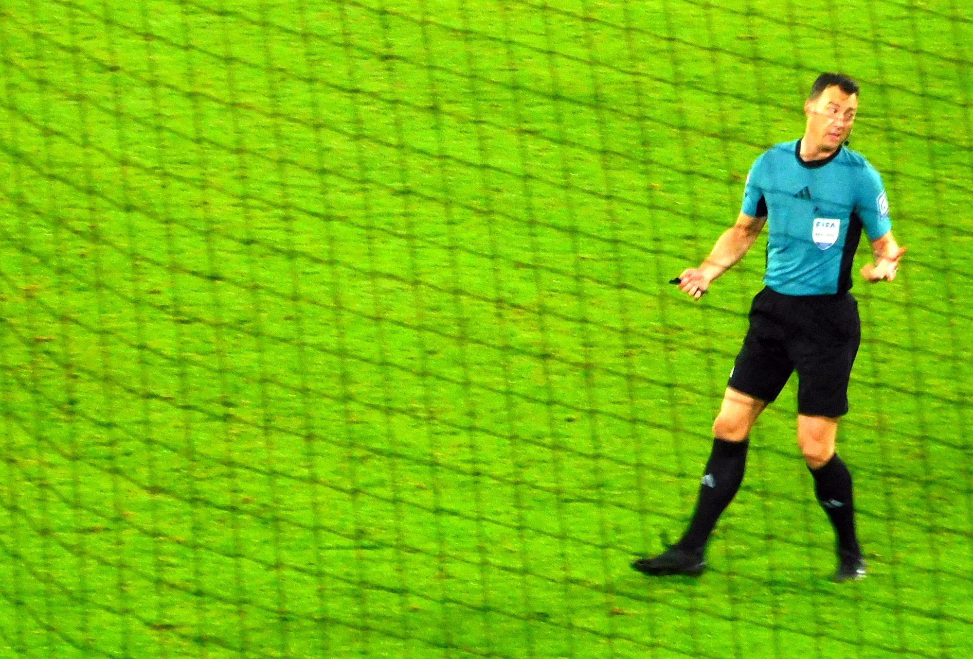 F95 vs SCF: Der Parteiische  (Foto: FP)