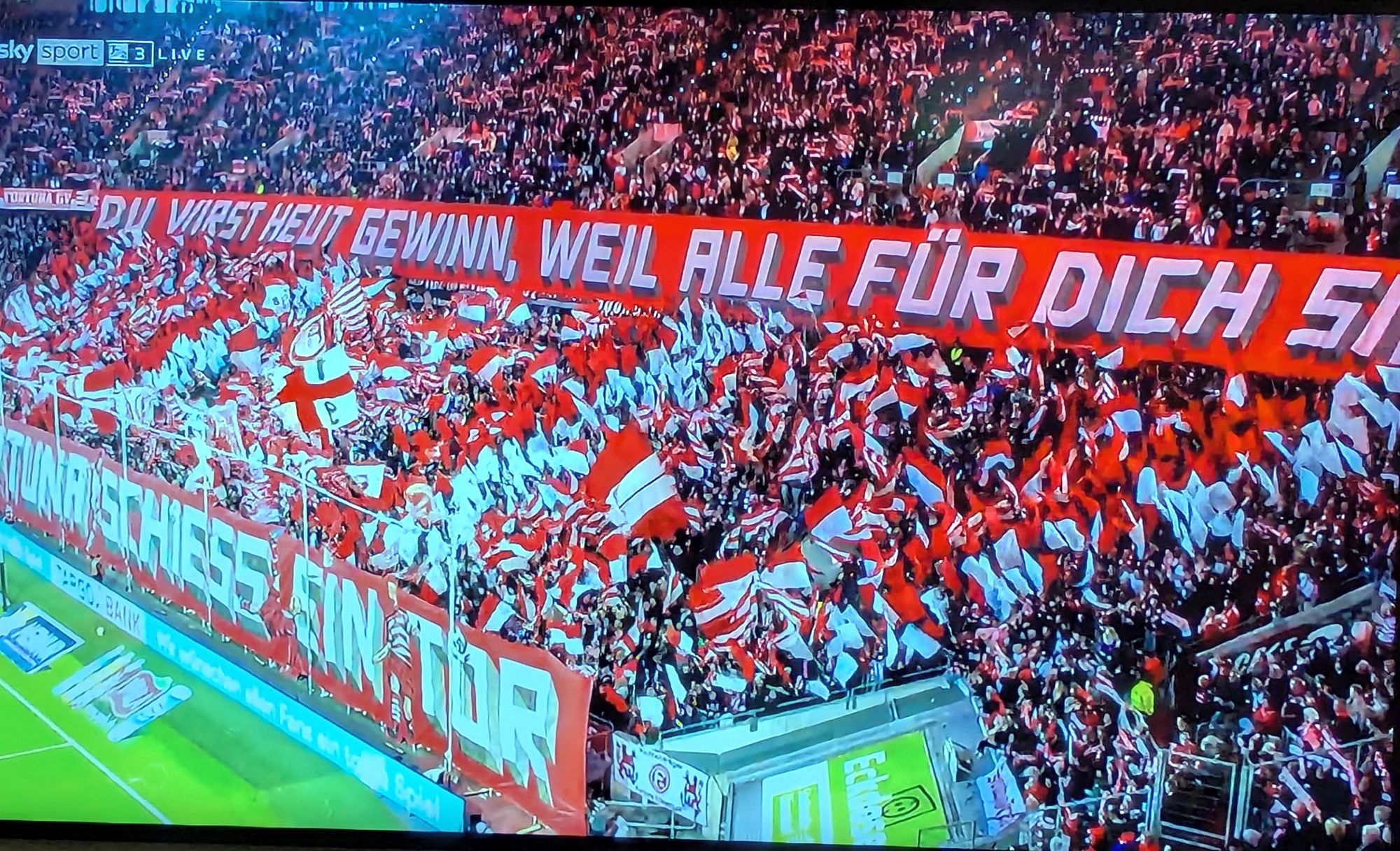 F95 vs Nürnberg: Reim dich, oder ich fress dich (Screenshot Sky)