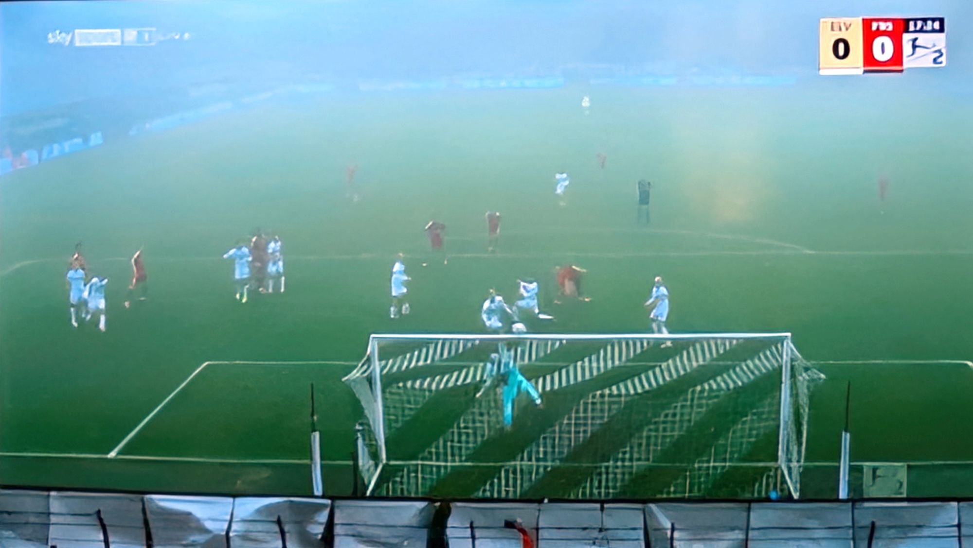 Elversberg vs F95: Noch eine Großchance (Screenshot Sky)