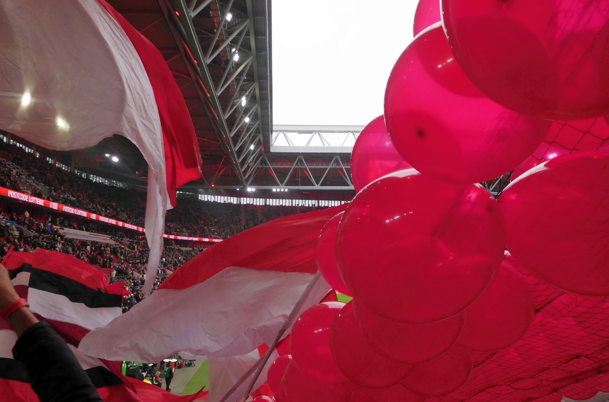 F95 vs Fürth: Die Sache mit den Ballons lief nicht rund (Foto: FP)