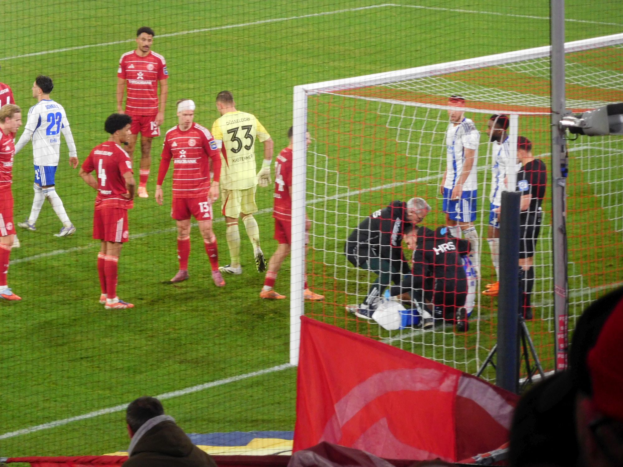 F95 vs Schalke: Die Situation vor dem Elfer (Foto: FP)