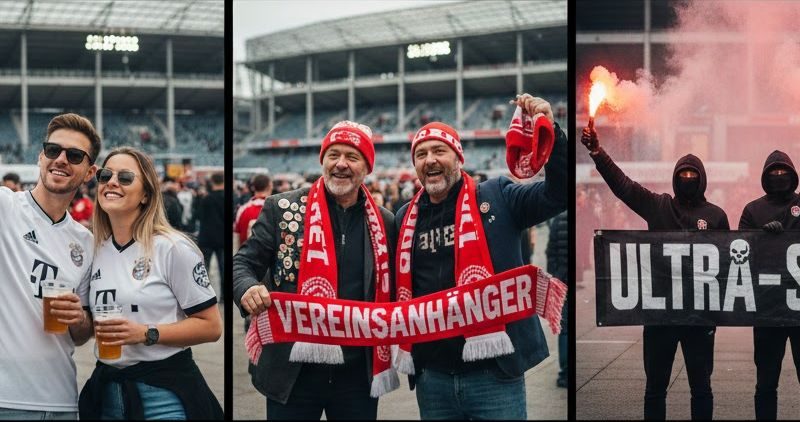 So verschieden sind Fußballfans