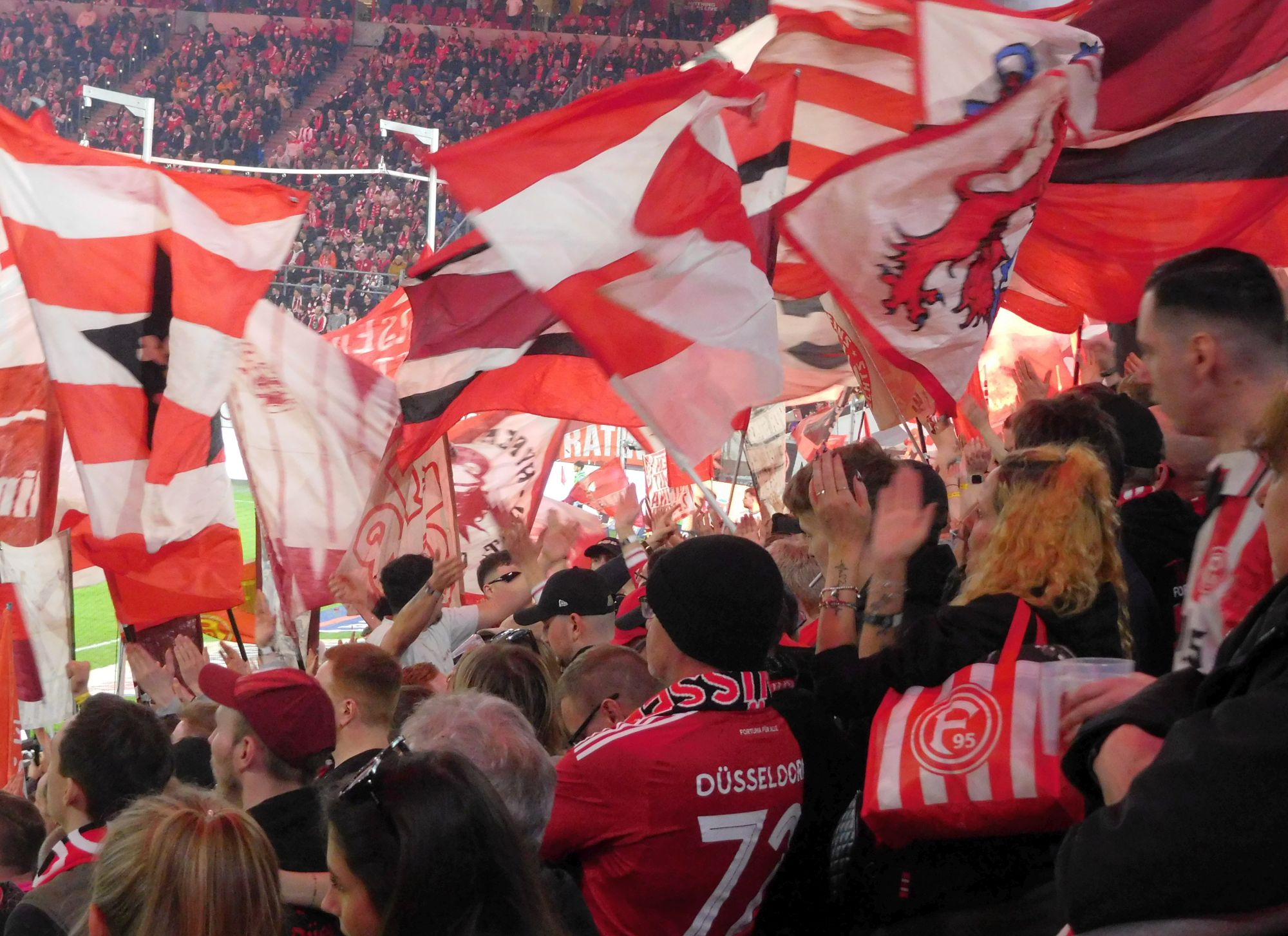 F95 vs Bochum: Beste Stümmung auf der Süd (Foto: FP)