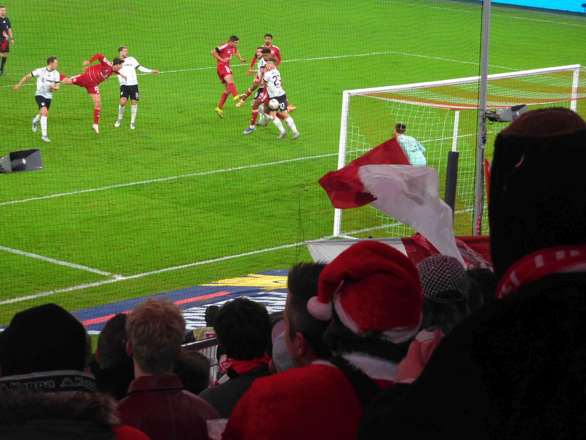 F95 vs Münster: War das eine echte Torchance? (Foto: FP)