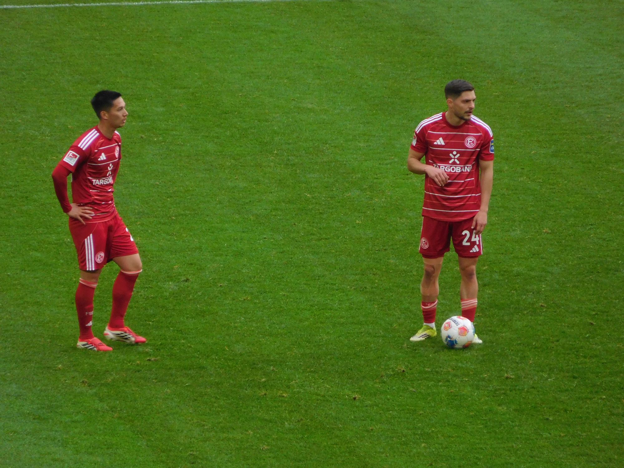 F95 vs Hertha: Standard mit Shinta und Mukki (Foto: FP)