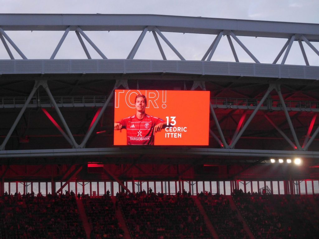 F95 vs Kiel: Der einzige Lichtblick (Foto: FP)