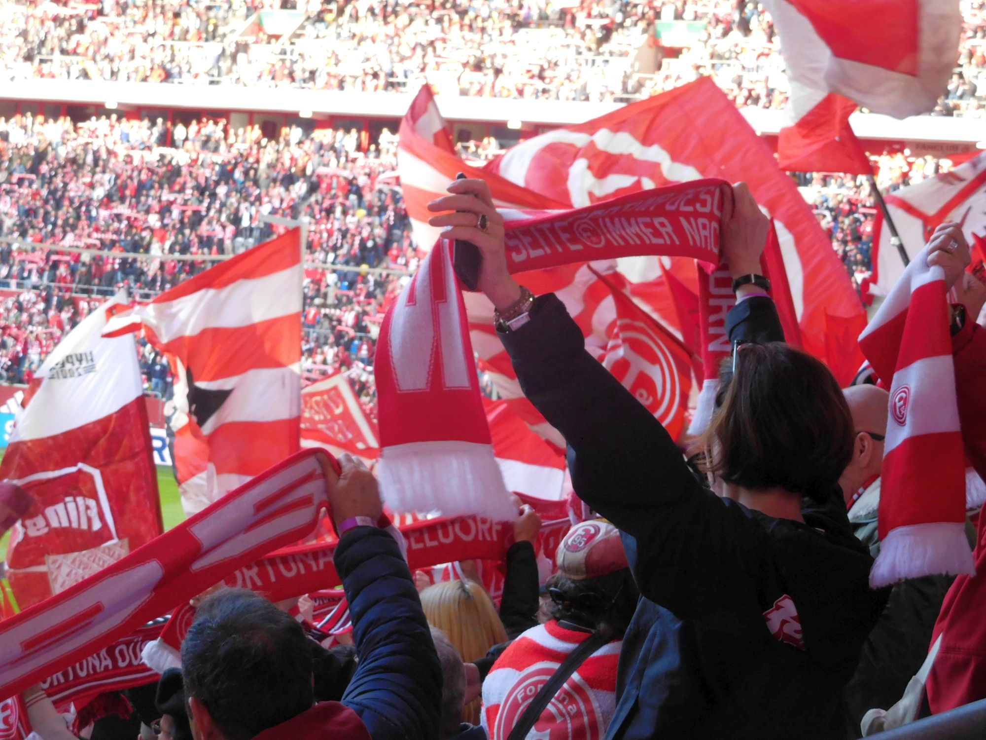 F95 vs Kiel: Bis zum 0:1 war die Stümmung sehr gut (Foto: FP)