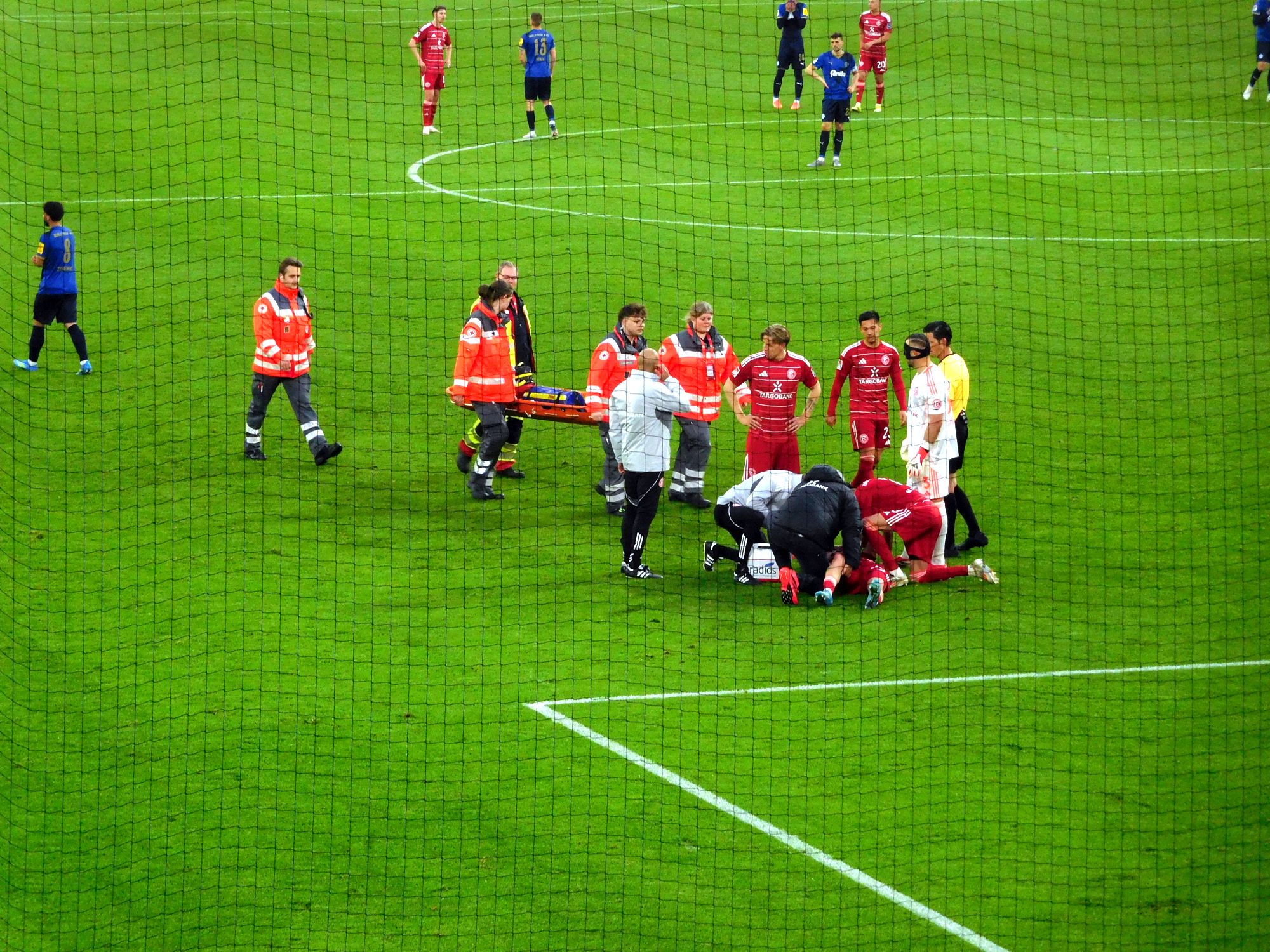 F95 vs Kiel: Der arme Mukki Muslija (Foto: FP)