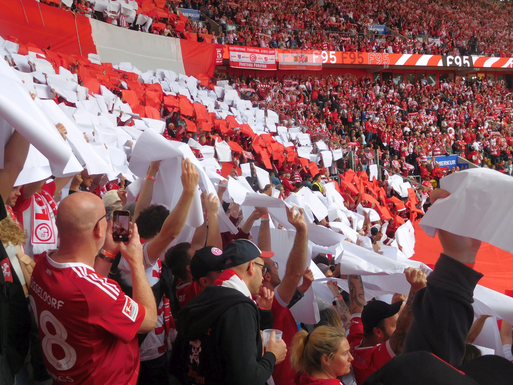F95 vs Elversberg: Wir alle sind Choreo (Foto: FP)