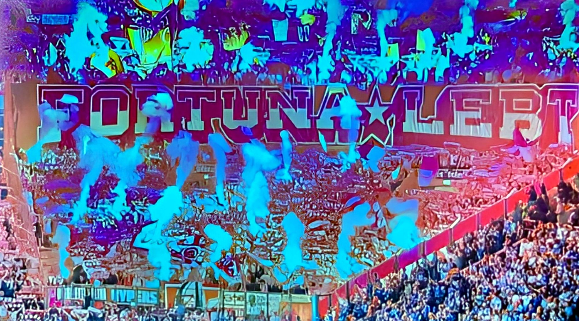 Schalke vs F95: Fortuna lebt! (Screenshot Sky)