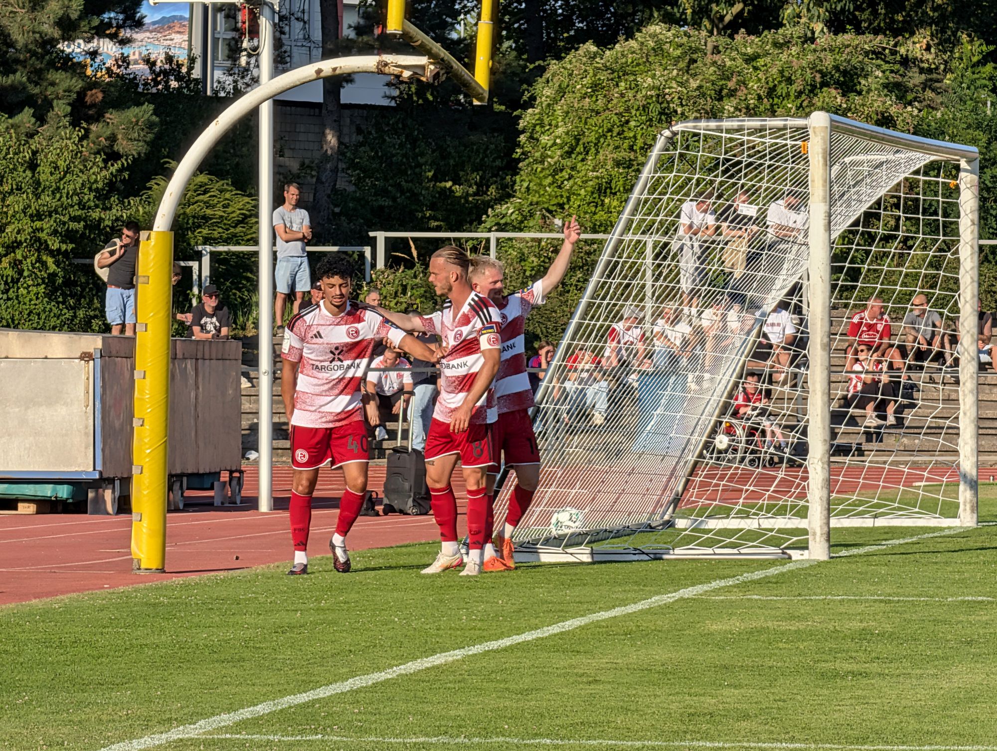 Benrath vs F95: Hamza Anhari leider verletzt (Foto: FP)