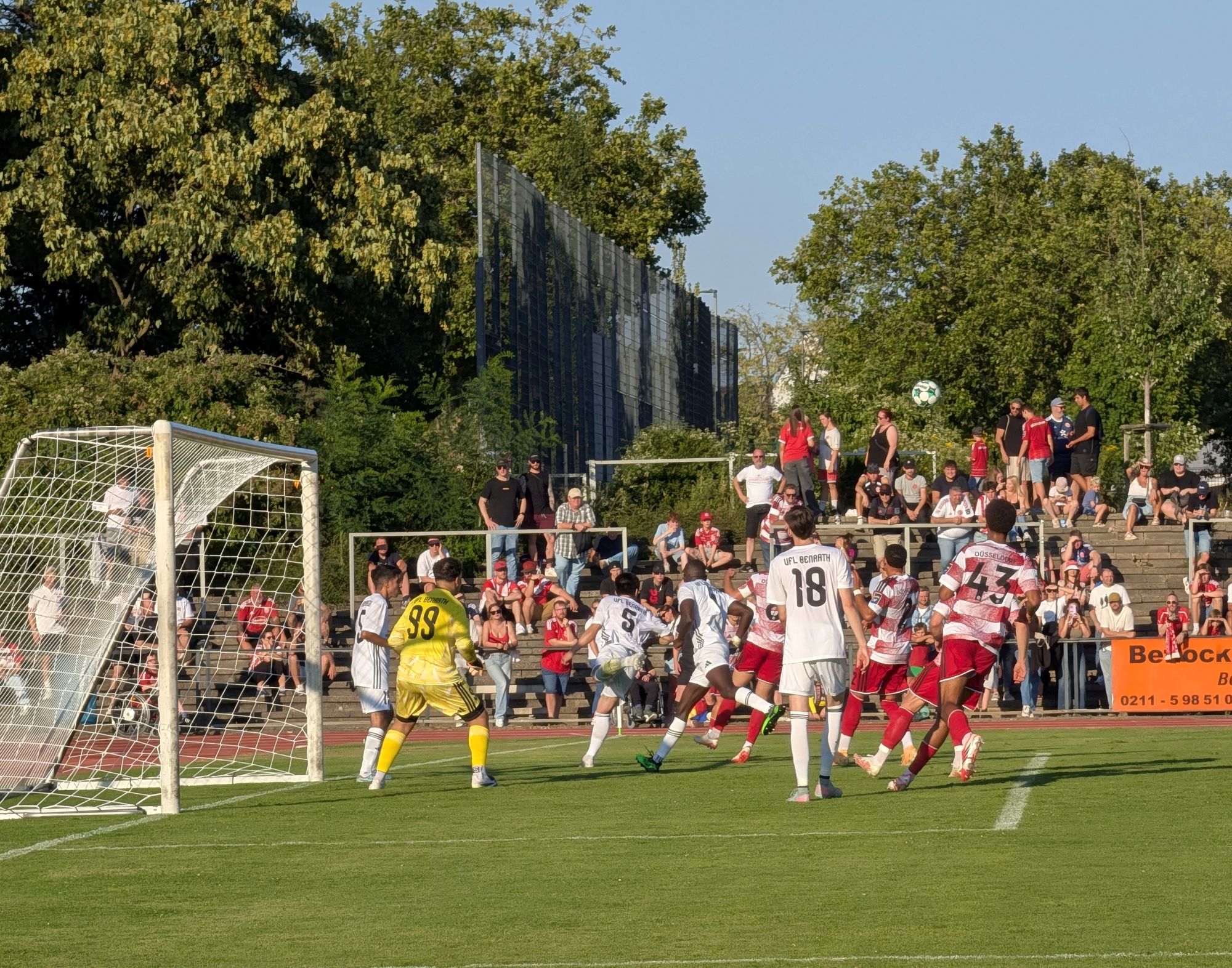 Benrath vs F95: Noah Egouli wie sein Bruder (Foto: FP)