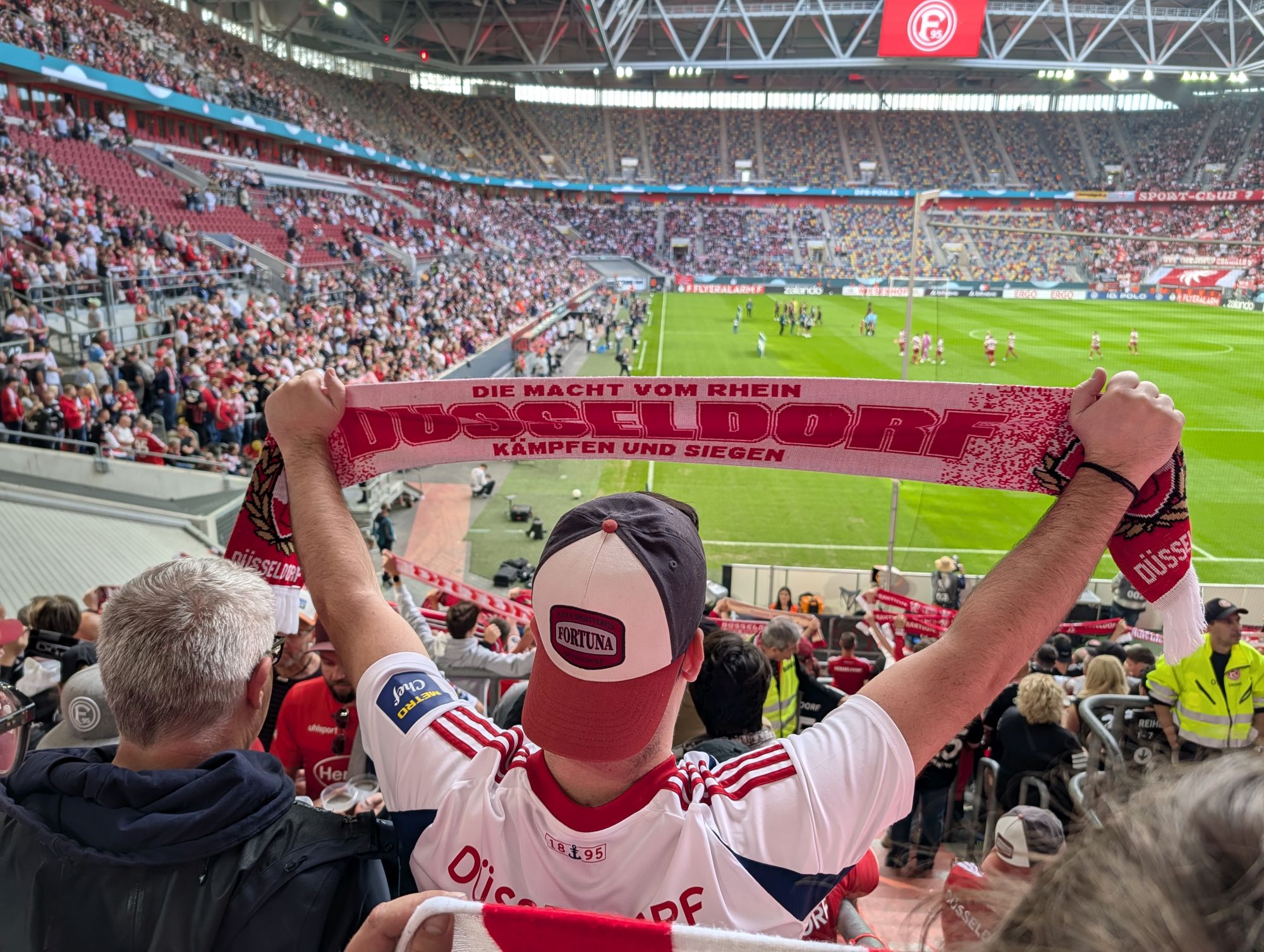 F95 vs Freiburg: Die Fans feiern trotzdem (Foto: FP)