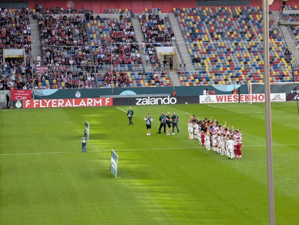 F95 vs Freiburg: Vor dem Anpfiff (Foto: FP)