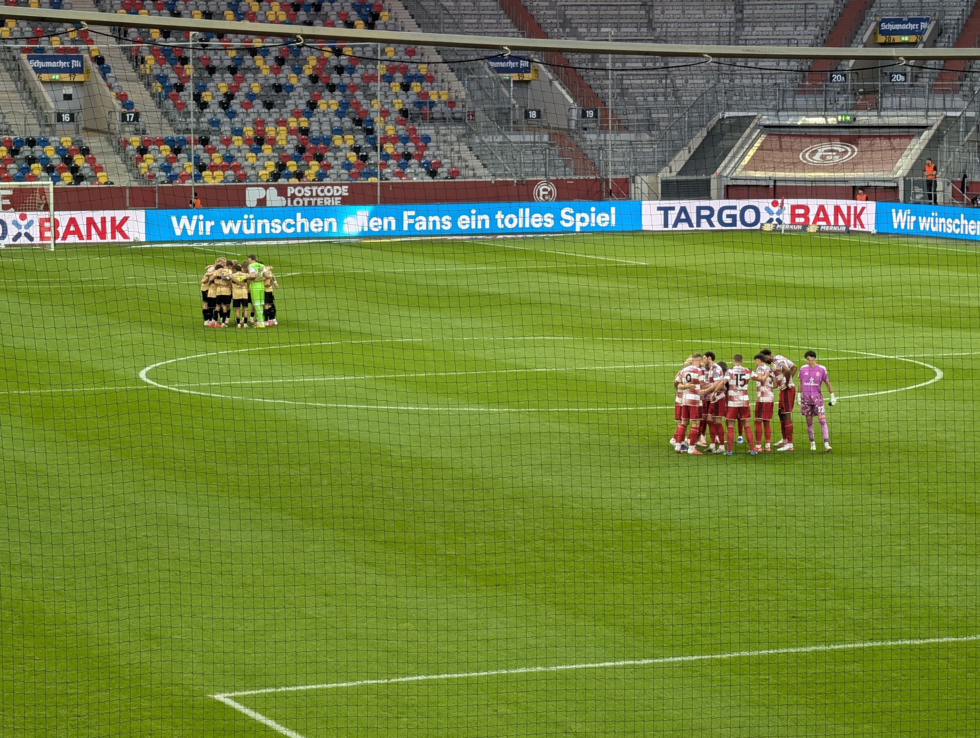 F95 vs Stuttgart II: Die üblichen Arbeitskreise (Foto: FP)